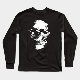 GlitchSkull:Wednesday Long Sleeve T-Shirt